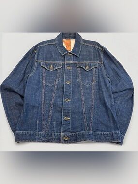 Y2K Sean John Denim Jacket Size 3XL Baggy Vintage Jean Jacket Lightweight